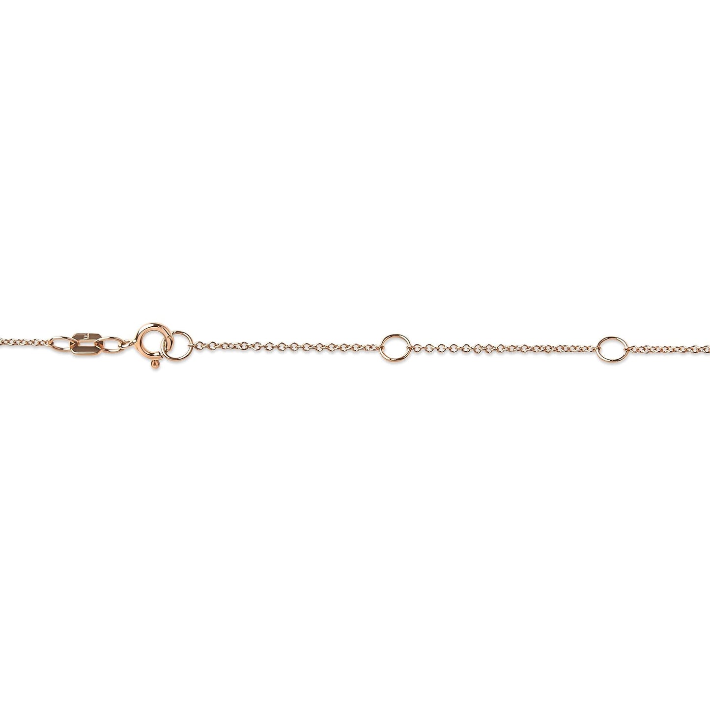 10K Rose Gold 1/2 Carat Round Brilliant-Cut Diamond Modern Bezel-Set